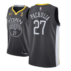 Golden State Warriors #27 Zaza Pachulia Champions 2022 Champions Jersey