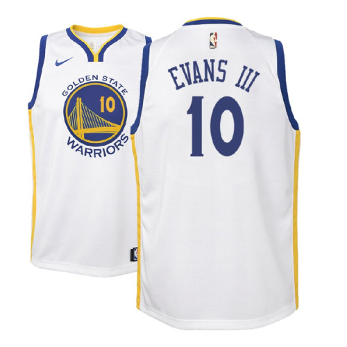 Youth Golden State Warriors #10 Jacob Evans III Association 2022 Champions Jersey Youth Golden State Warriors #10 Jacob Evans III Association 2022 Champions Jersey