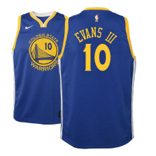 Youth Golden State Warriors #10 Jacob Evans III Icon Jersey