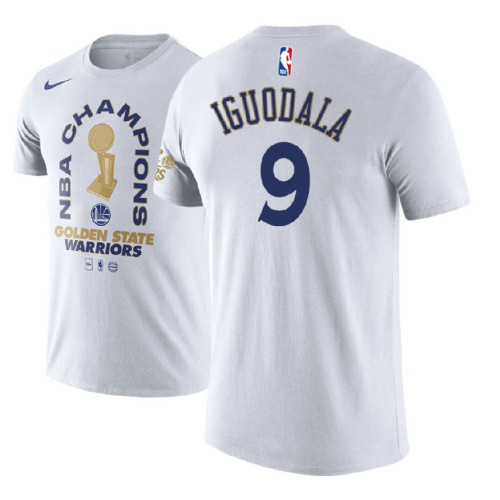 Andre Iguodala Golden State Warriors 2018 Champions Parade White T-Shirt Andre Iguodala Golden State Warriors 2018 Champions Parade White T-Shirt