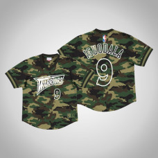Golden State Warriors #9 Andre Iguodala Camo Mesh 2022 Champions Jersey