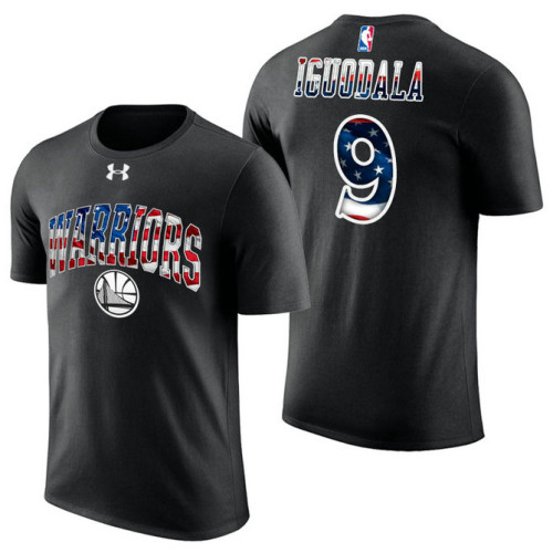 Golden State Warriors #9 Andre Iguodala Independence Day T-Shirt Golden State Warriors #9 Andre Iguodala Independence Day T-Shirt
