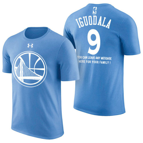 Golden State Warriors #9 Andre Iguodala Father's Day T-Shirt Golden State Warriors #9 Andre Iguodala Father's Day T-Shirt