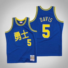 Golden State Warriors #5 Baron Davis Chinese New Year 2022 Champions Jersey