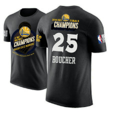 Chris Boucher Golden State Warriors 2018 Champions Trophy Black T-Shirt Chris Boucher Golden State Warriors 2018 Champions Trophy Black T-Shirt