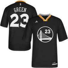 Golden State Warriors #23 Draymond Green Black Sleeved 2022 Champions Jersey