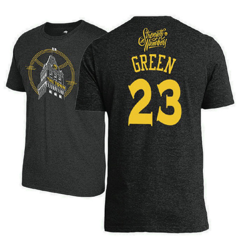 Draymond Green Golden State Warriors Black 2018 Playoffs The Town Tower T-Shirt Draymond Green Golden State Warriors Black 2018 Playoffs The Town Tower T-Shirt