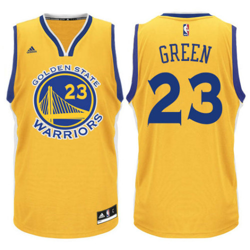 ايزي كلاس Warriors #23 Draymond Green Gold Throwback The City A Set Stitched NBA Jersey شاي مثلج ليبتون