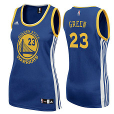 Women's Golden State Warriors #23 Draymond Green Blue  Road Jersey