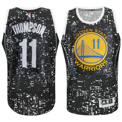 klay thompson black jersey