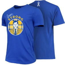 Golden State Warriors Blue Craig Sager Strong Commemorative Basketball Sports T-Shirt Golden State Warriors Blue Craig Sager Strong Commemorative Basketball Sports T-Shirt