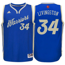Golden State Warriors #34 Shaun Livingston Christmas 2022 Champions Jersey