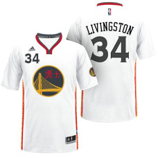 Golden State Warriors #34 Shaun Livingston White Chinese New Year 2022 Champions Jersey