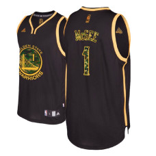 JaVale McGee Golden State Warriors #1 Black Camo Fashion 2022 Champions Jersey
