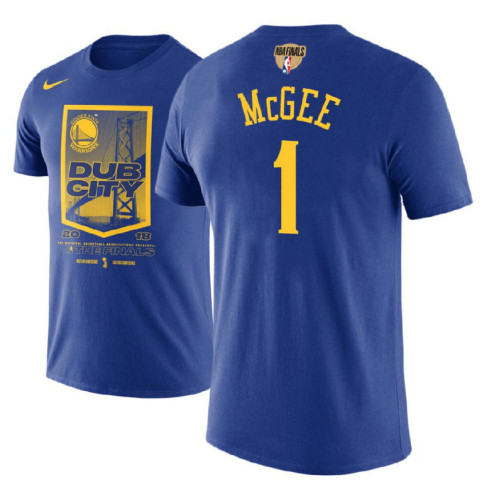 Golden State Warriors #1 JaVale McGee City T-Shirt Golden State Warriors #1 JaVale McGee City T-Shirt