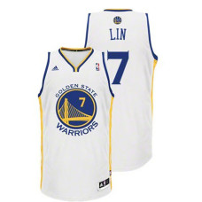 Golden State Warriors #7 Jeremy Lin White Home 2022 Champions Jersey