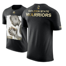 Golden State Warriors #35 Kevin Durant Black 2018 Champions T-Shirt