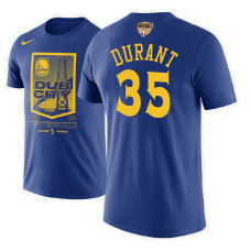 Golden State Warriors #35 Kevin Durant Royal City T-Shirt Golden State Warriors #35 Kevin Durant Royal City T-Shirt