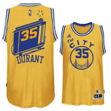 Golden State Warriors #35 Kevin Durant Hardwood Classics 2022 Champions Jersey