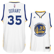 Golden State Warriors #35 Kevin Durant White Home Jersey