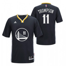 Golden State Warriors #11 Klay Thompson Black Sleeved 2022 Champions Jersey Golden State Warriors #11 Klay Thompson Black Sleeved 2022 Champions Jersey