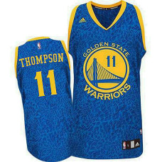 Golden State Warriors #11 Klay Thompson Blue Road 2022 Champions Jersey Golden State Warriors #11 Klay Thompson Blue Road 2022 Champions Jersey