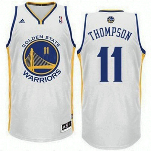 Golden State Warriors #11 Klay Thompson White Home 2022 Champions Jersey Golden State Warriors #11 Klay Thompson White Home 2022 Champions Jersey