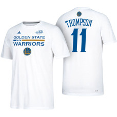 Golden State Warriors #11 Klay Thompson White Name & Number T-Shirt Golden State Warriors #11 Klay Thompson White Name & Number T-Shirt