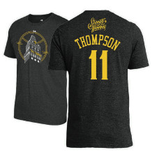 Golden State Warriors #11 Klay Thompson Black Name & Number T-Shirt Golden State Warriors #11 Klay Thompson Black Name & Number T-Shirt