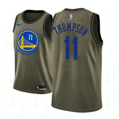 Golden State Warriors #11 Klay Thompson Camo Military Camo Fashion 2022 Champions Jersey Golden State Warriors #11 Klay Thompson Camo Military Camo Fashion 2022 Champions Jersey
