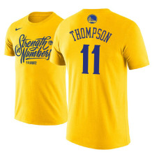 Golden State Warriors #11 Klay Thompson Name & Number T-Shirt Golden State Warriors #11 Klay Thompson Name & Number T-Shirt