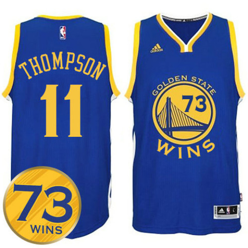 Golden State Warriors #11 Klay Thompson Royal Road 2022 Champions Jersey Golden State Warriors #11 Klay Thompson Royal Road 2022 Champions Jersey