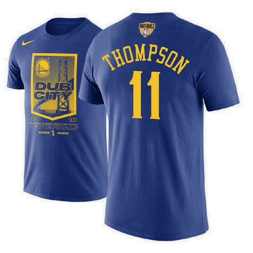 Golden State Warriors #11 Klay Thompson City T-Shirt Golden State Warriors #11 Klay Thompson City T-Shirt