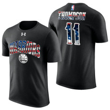 Golden State Warriors #11 Klay Thompson Independence Day T-Shirt Golden State Warriors #11 Klay Thompson Independence Day T-Shirt