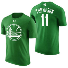 Golden State Warriors #11 Klay Thompson St. Patrick's Day T-Shirt Golden State Warriors #11 Klay Thompson St. Patrick's Day T-Shirt
