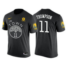 Klay Thompson Golden State Warriors #11 Statement The Town Black T-Shirt Klay Thompson Golden State Warriors #11 Statement The Town Black T-Shirt