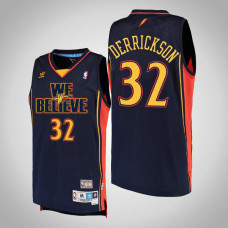 Golden State Warriors #32 Marcus Derrickson Navy We Believe 2022 Champions Jersey