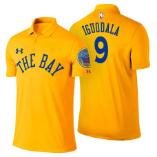 Golden State Warriors #9 Andre Iguodala City Polo Golden State Warriors #9 Andre Iguodala City Polo