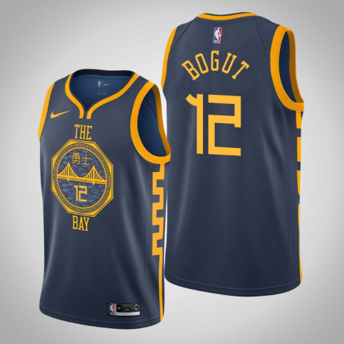 Golden State Warriors #12 Andrew Bogut City Jersey Golden State Warriors #12 Andrew Bogut City Jersey
