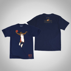 Golden State Warriors #5 Baron Davis Navy We Believe T-Shirt