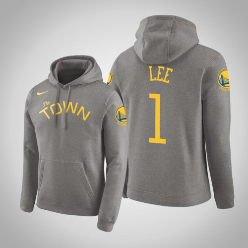 Golden State Warriors #1 Damion Lee Gray Earned Hoodie Golden State Warriors #1 Damion Lee Gray Earned Hoodie