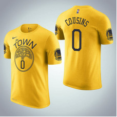 Golden State Warriors #0 DeMarcus Cousins Earned T-Shirt