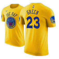 Golden State Warriors #23 Draymond Green Gold City T-Shirt Golden State Warriors #23 Draymond Green Gold City T-Shirt