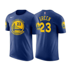Golden State Warriors #23 Draymond Green Blue Icon T-Shirt