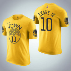 Golden State Warriors #10 Jacob Evans III Earned T-Shirt Golden State Warriors #10 Jacob Evans III Earned T-Shirt