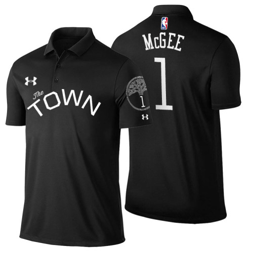 Golden State Warriors #1 JaVale McGee Statement Polo Golden State Warriors #1 JaVale McGee Statement Polo