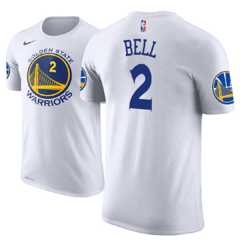 Golden State Warriors #2 Jordan Bell Association T-Shirt Golden State Warriors #2 Jordan Bell Association T-Shirt