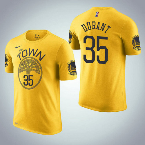 Golden State Warriors #35 Kevin Durant Earned T-Shirt Golden State Warriors #35 Kevin Durant Earned T-Shirt