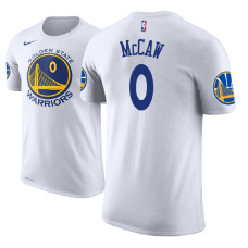 Golden State Warriors #0 Patrick McCaw White Association T-Shirt