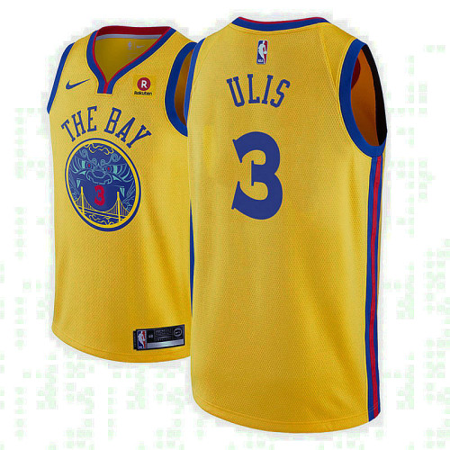 Tyler Ulis Golden State Warriors City Gold Jersey Tyler Ulis Golden State Warriors City Gold Jersey